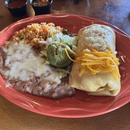 Garduno's signature dishes Enchiladas Cheese PlateChicken FajitasCarne Asada